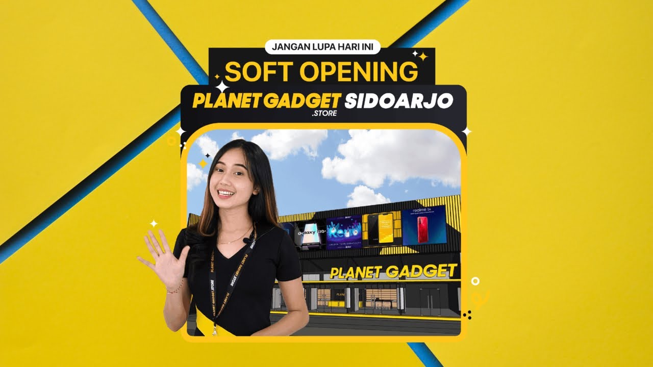 Planet Gadget Store resmi hadir di Sidoarjo !!! 🎉🪐