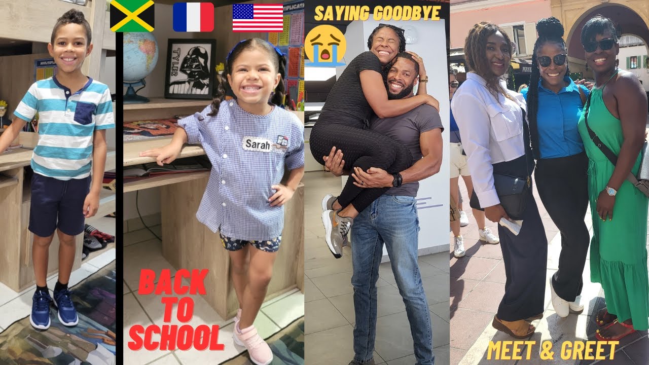 SAYING GOODBYE / GOING BACK TO NYC / FIRST DAY OF SCHOOL / MEET & GREET / INTERRACIAL FAMILY VLOG