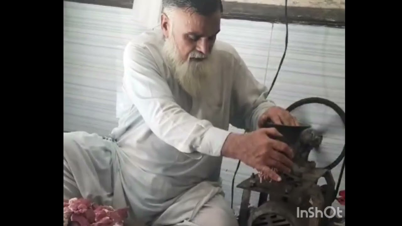 mincer machine manual #keema #meat