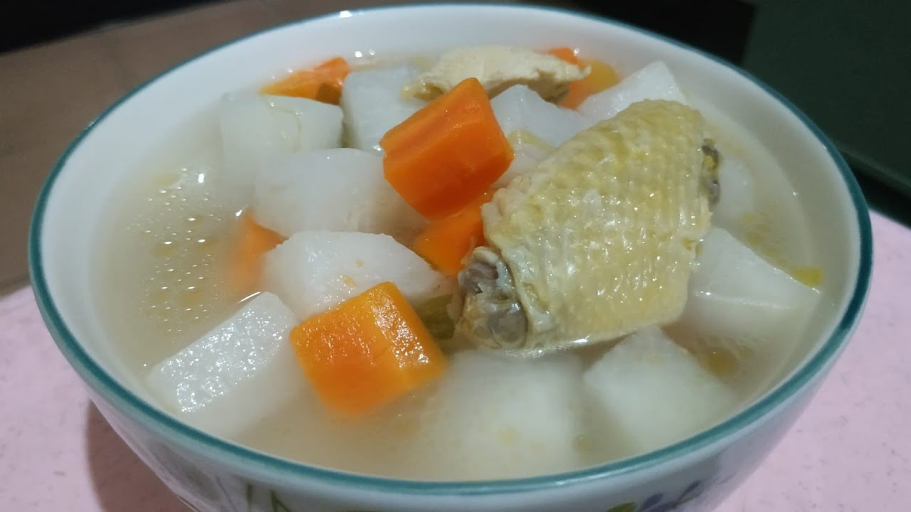 RESEP SUP LOBAK PUTIH ALA TAIWAN YANG ENAK DAN MUDAH