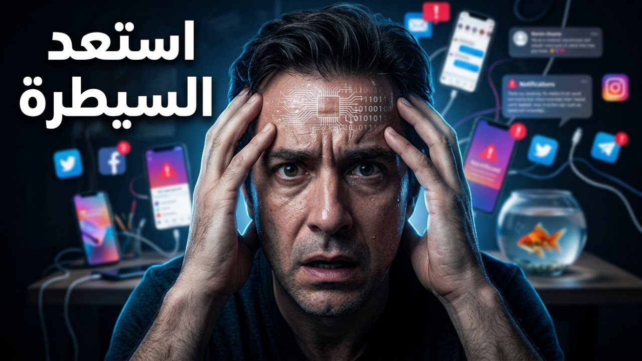 لماذا أصبح ذكاؤك أقل من سمكة ذهبية؟ (كود استعادة السيطرة)
