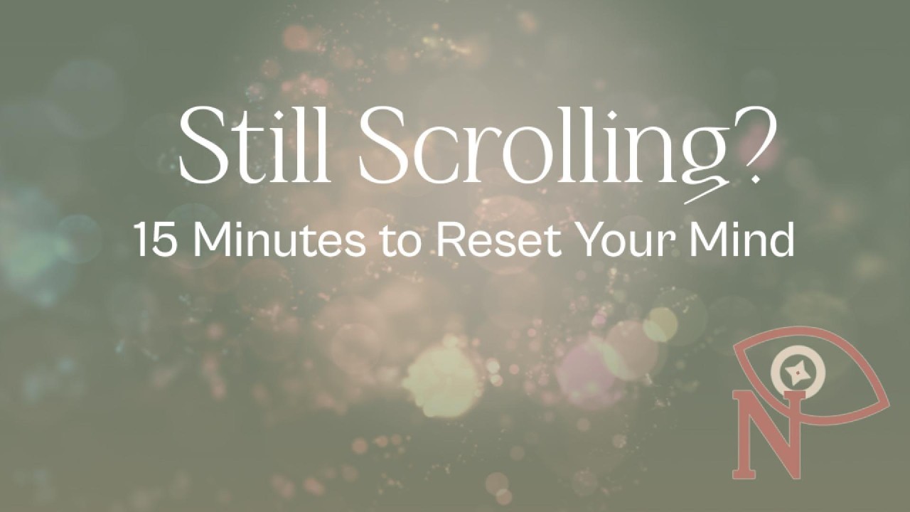 Opened Your Phone Again? | 15 Minute Meditation , Reset Your Mind After Too Much Scrolling
