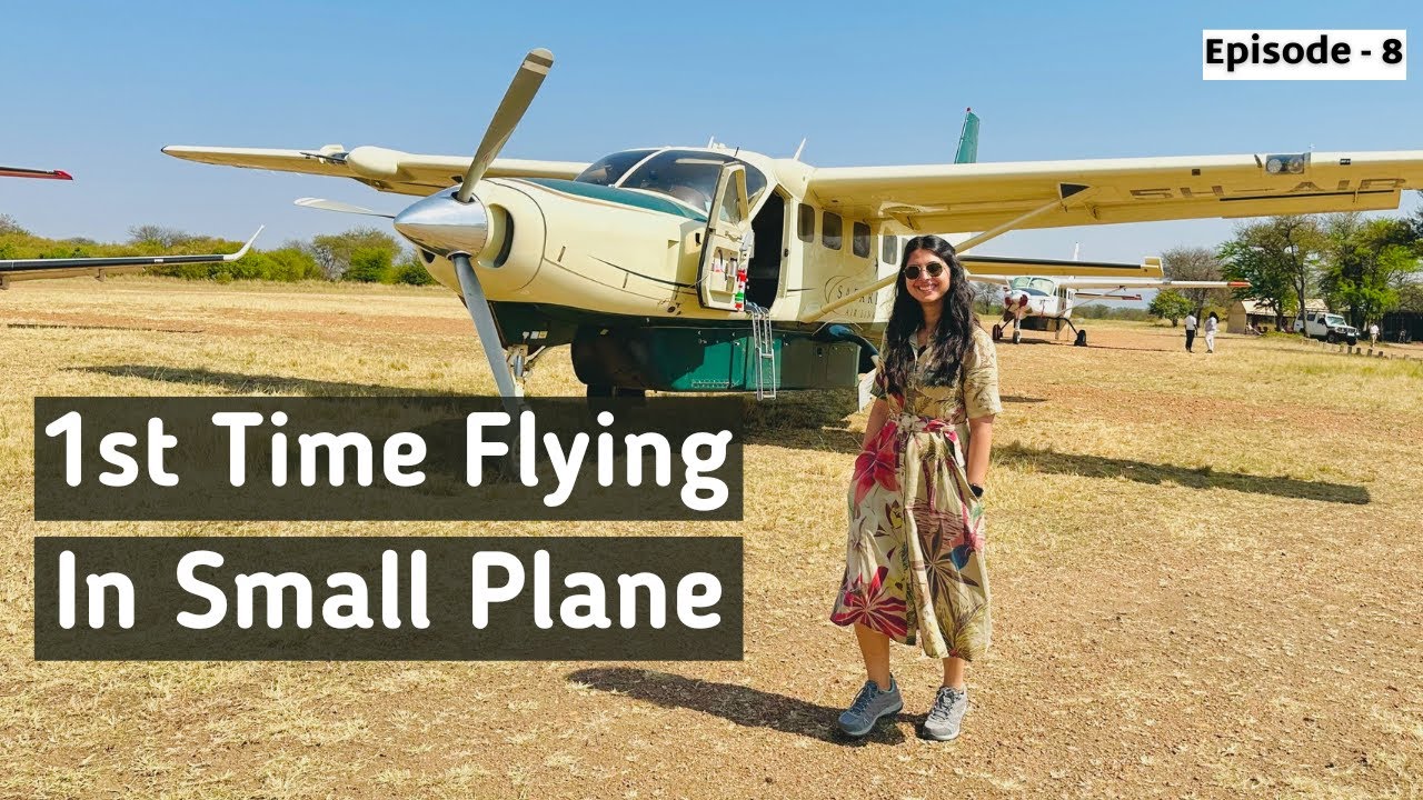 Flying From Tanzania Jungle To Zanzibar In A Small Plane For First Time | Africa Safari Travel Vlog