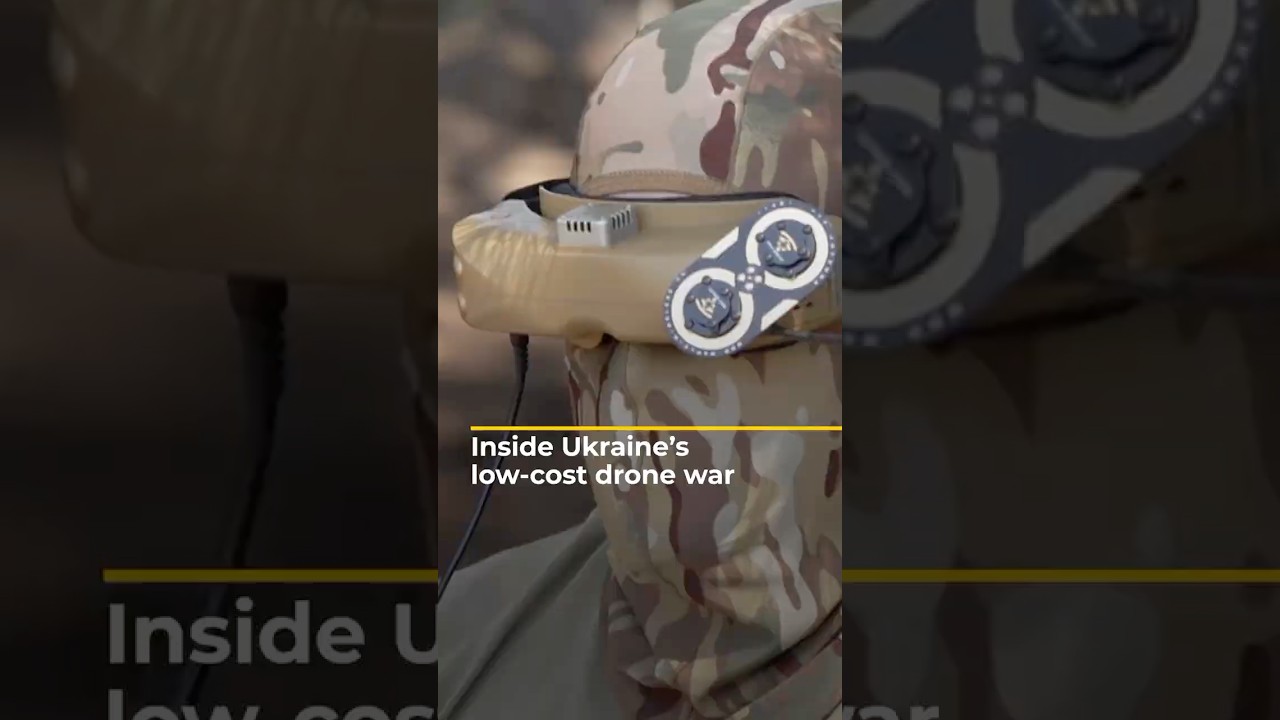 Ukraine war shows how cheap drones are redefining modern warfare | AJ #shorts