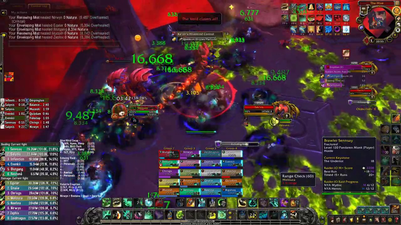 Hivemind Mythic (MW Monk PoV)