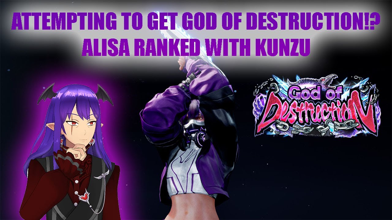 [Tekken 8] Attempting to get God of Destruction with Alisa!? Ranked with Kunzu