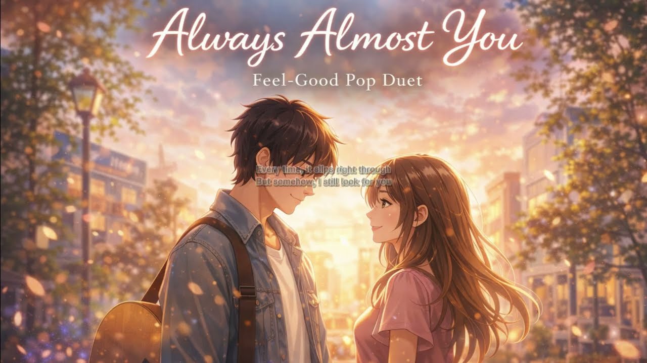 Always Almost You | Feel-Good Pop Duet | Destiny Love Song (Lyrics Video)