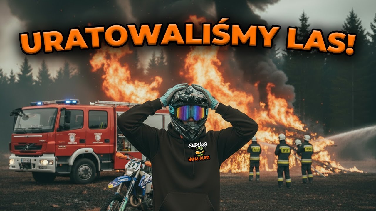 URATOWALIŚMY LAS PRZED SPALENIEM!