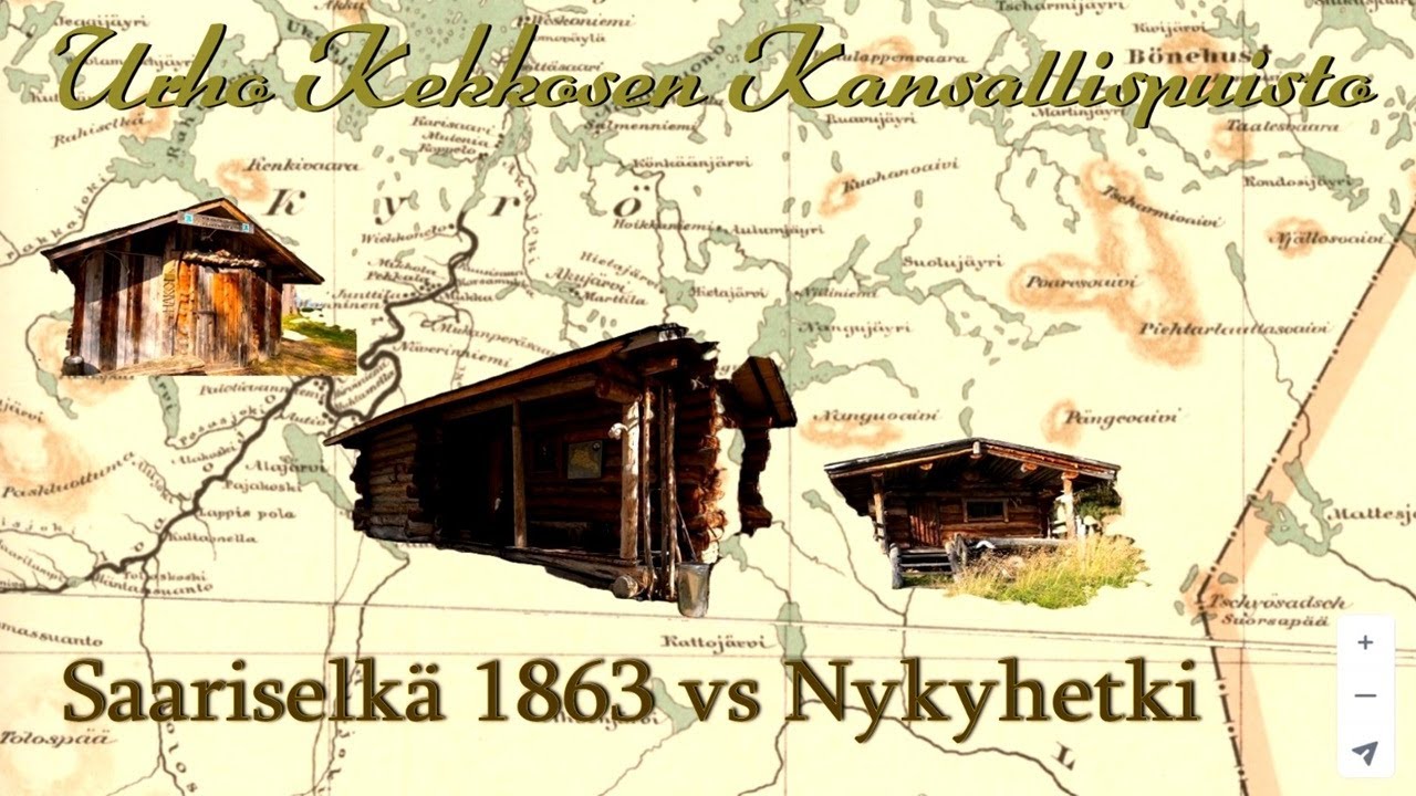 Saariselkä & Hammastunturi – Vanhojen karttojen salaisuudet 1863–1899