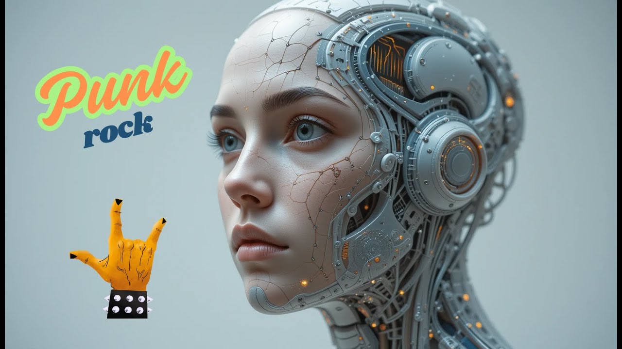PUNK rock songs generated with artificial intelligence.