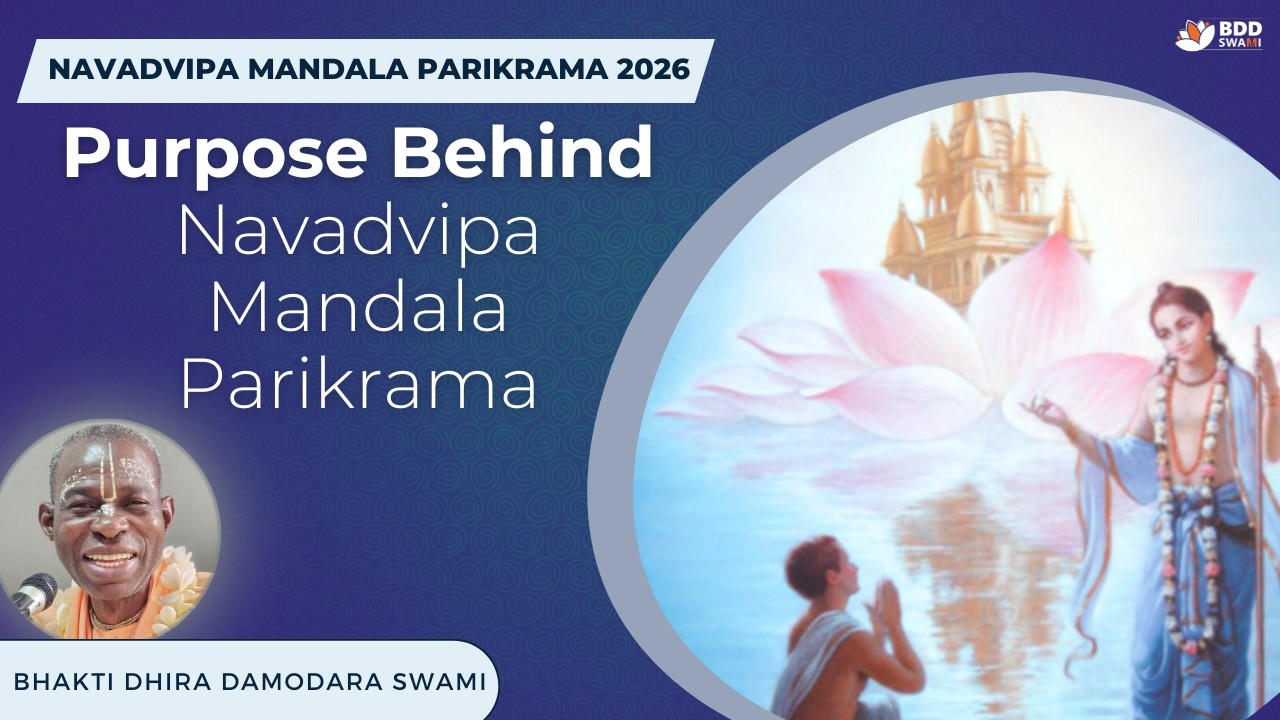 Evening class | Janardan Nivas, Mayapur, India