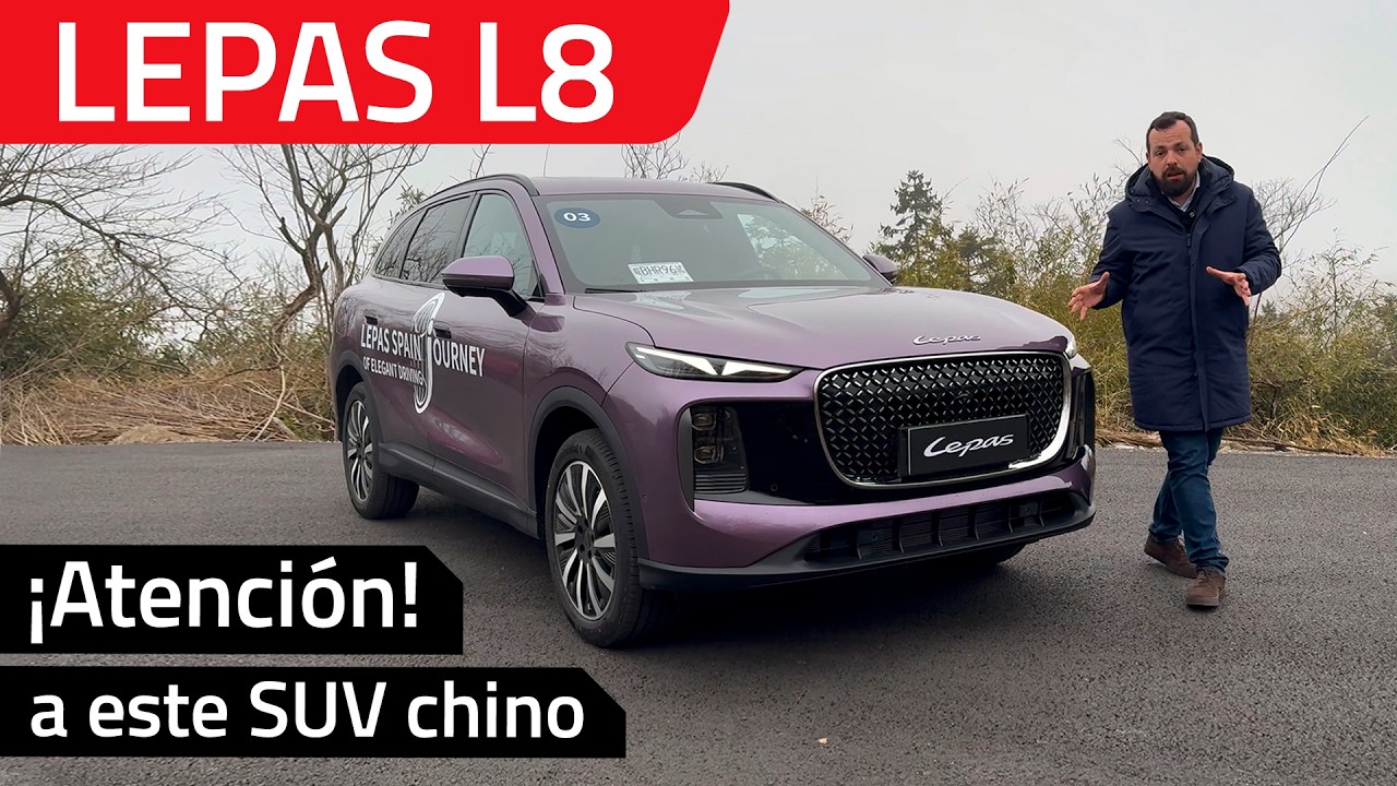 👉 LEPAS L8 👈 Un SUV híbrido enchufable chino que dará de que hablar| Prueba / Review en español
