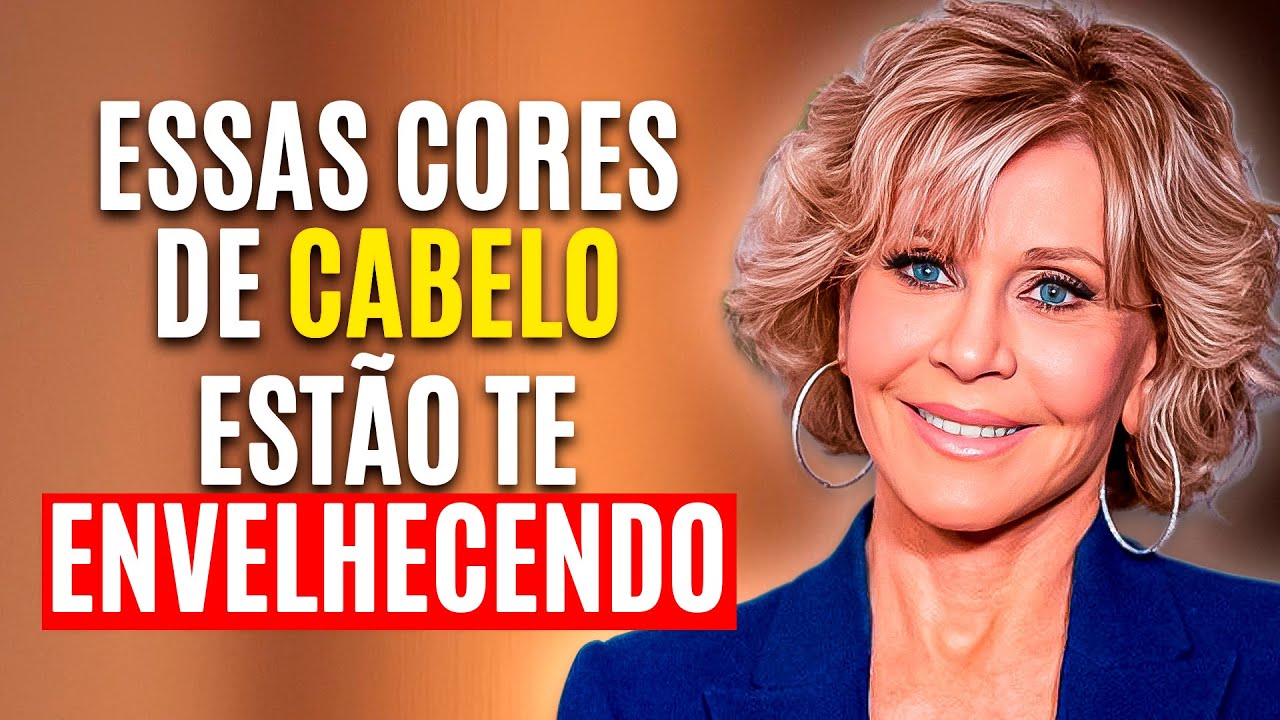 CABELOS após os 50: fuja dessas 5 CORES Envelhecedoras