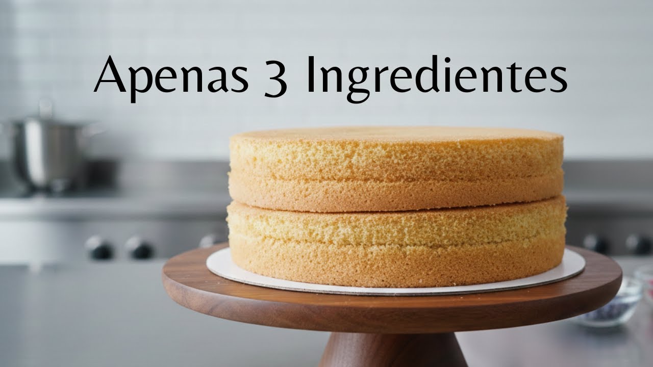 Pão de Ló Leve e Macio | A Receita que Confeiteiros Usam