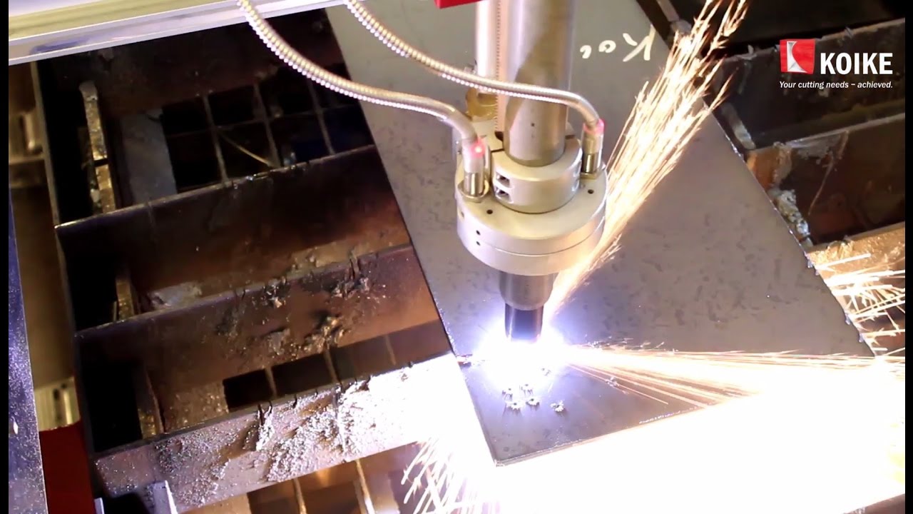 KOIKE PNC-12 Extreme / Plasma punch marking demo