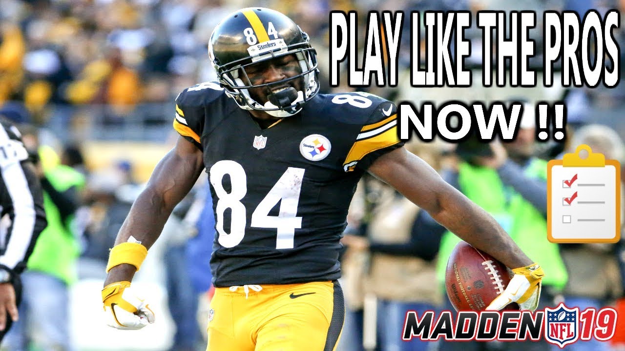 HOW TO PLAY LIKE THE PROS- MADDEN 19 BEST TIPS:: MADDEN 19 GAMEPLAY