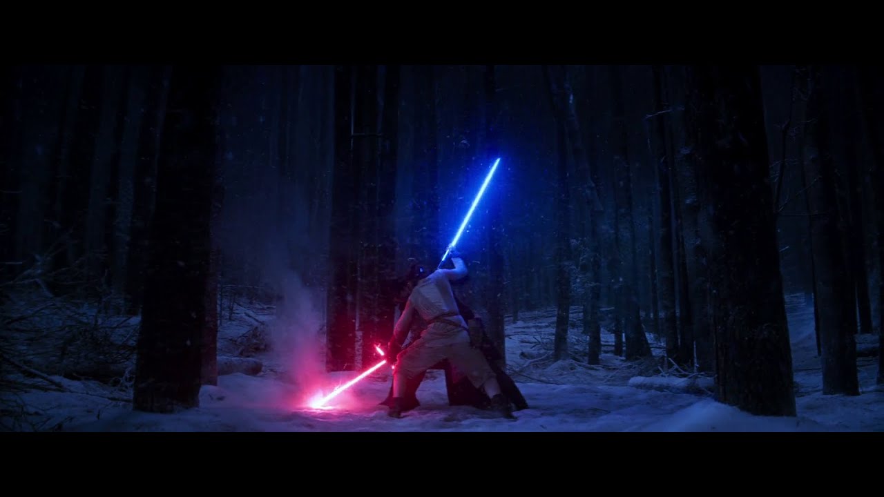 Star Wars: TFA - Rey vs Kylo Ren - HD