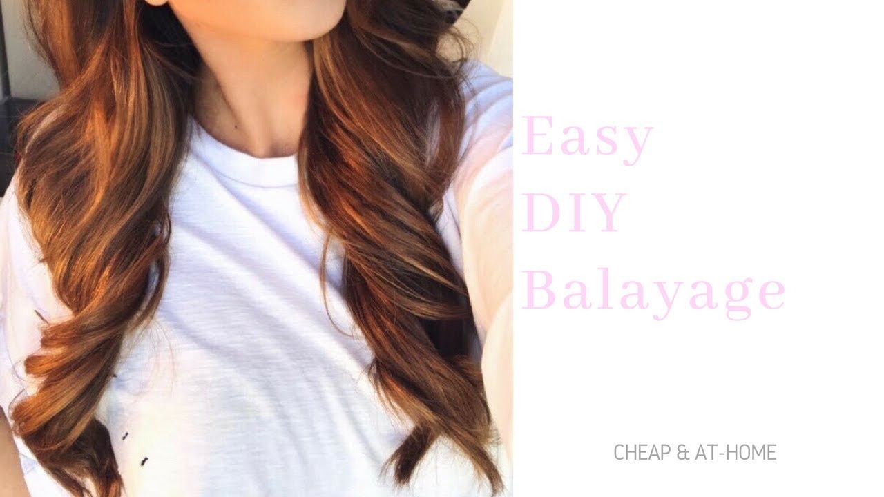 HOW TO: EASY DIY BALAYAGE | Caroline Summer