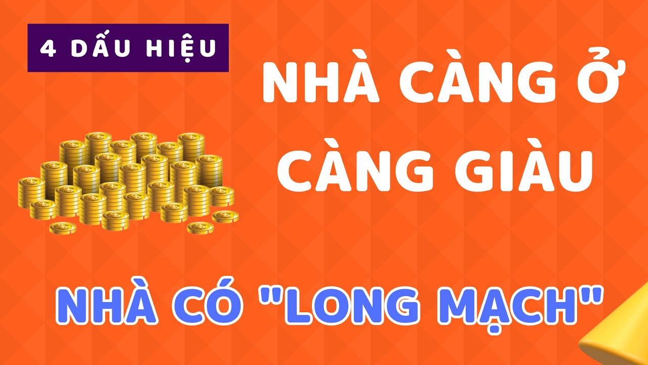 🛑 4 DẤU HIỆU CHO THẤY NH&Agrave; C&Oacute; 