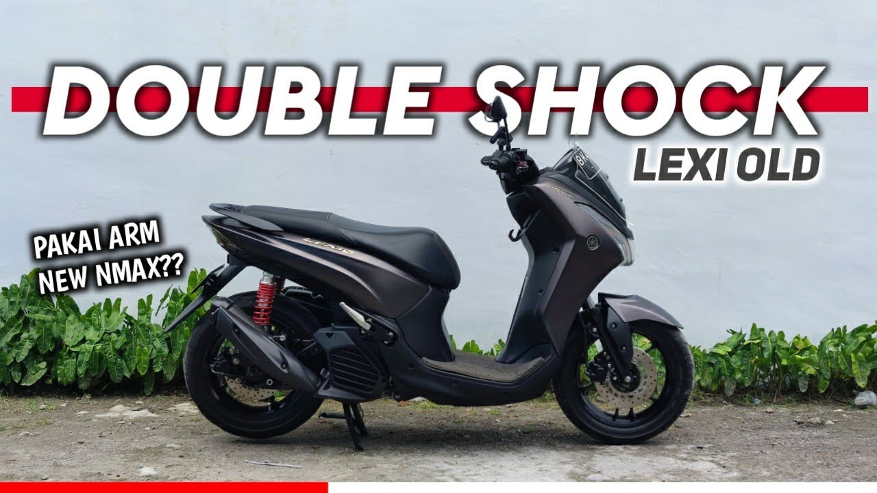 DOUBLE SHOCK DAN REAR DISC BRAKE YAMAHA LEXI 125 || MODIFIKASI YAMAHA LEXI | YAN KATA