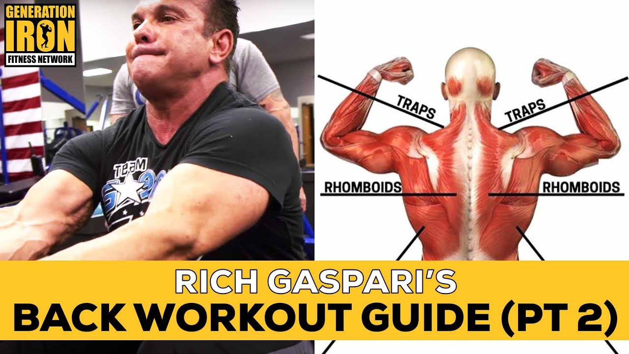 Rich Gaspari’s Legendary Bodybuilding Back Workout (Part 2)
