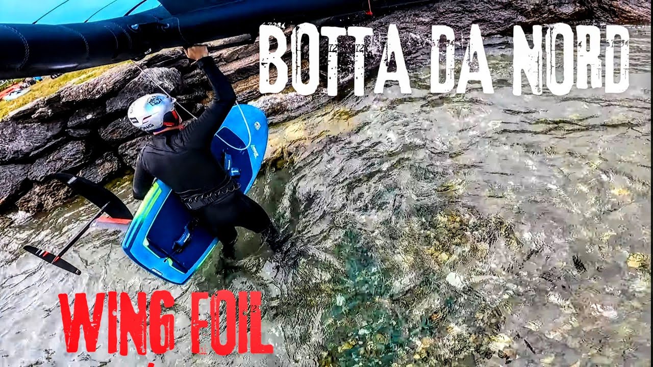 DERVIO BOTTA DA 25 NODI WING FOIL🤙🤙