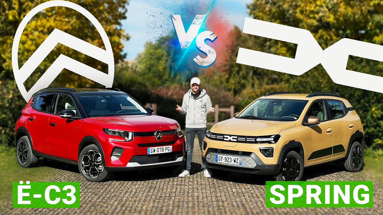 Citroën ë-C3 VS Dacia Spring : Victoire par KO !