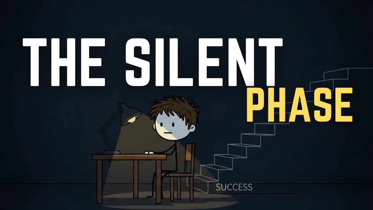 The Silent Phase of Success (Nobody Talks About This) | Success Is Quiet At First #motivation