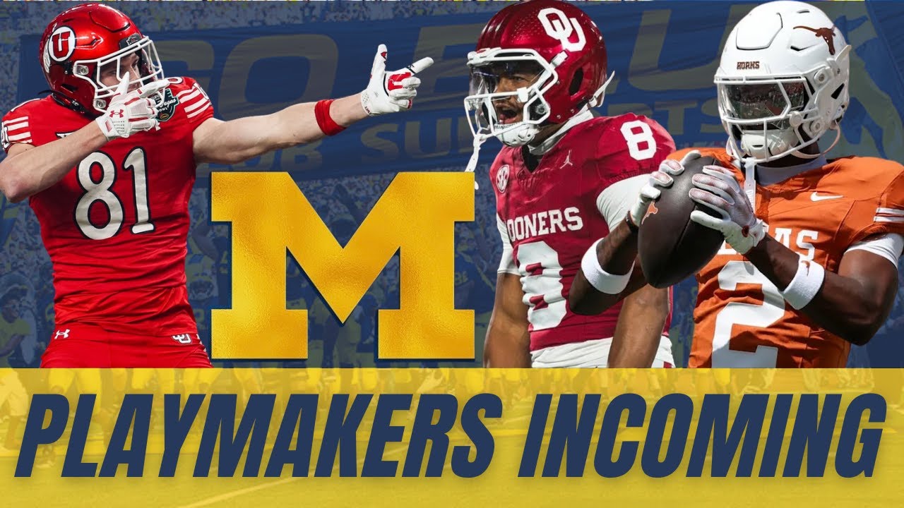 Michigan is LOADING UP With Offensive Playmakers For Bryce Underwood