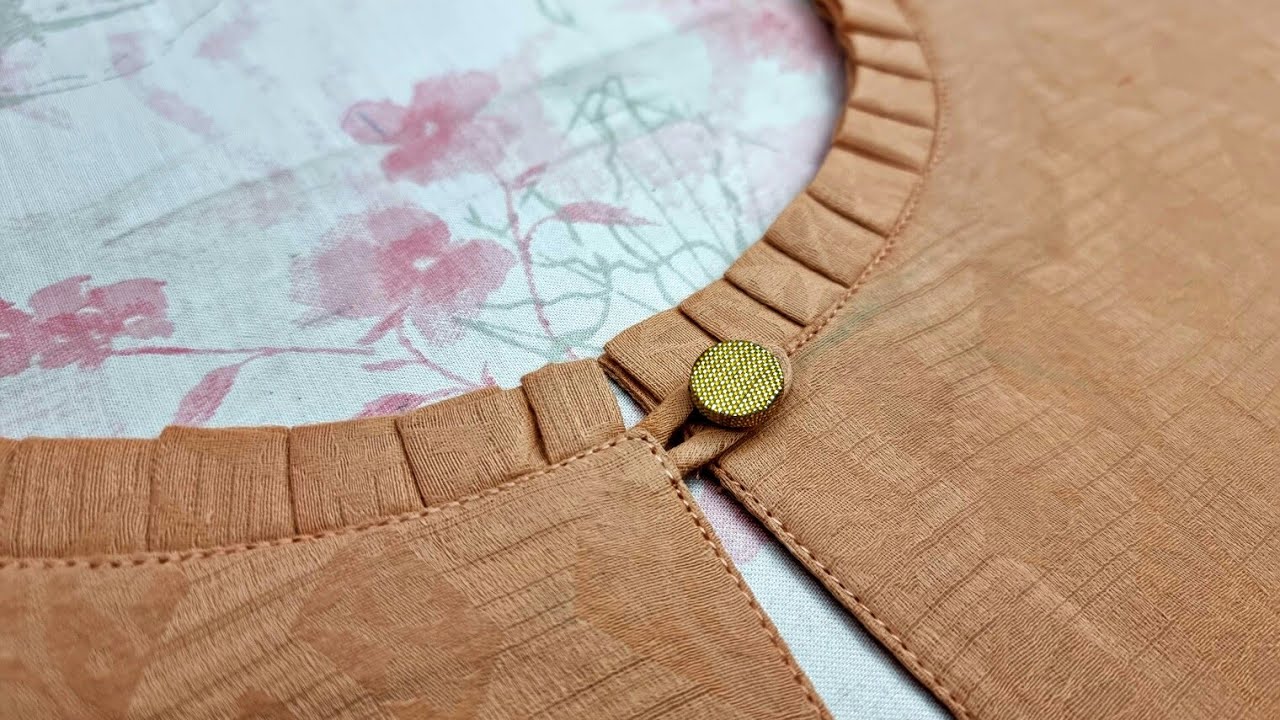 So Easy and Beautiful Neck Design Cutting and Stitching