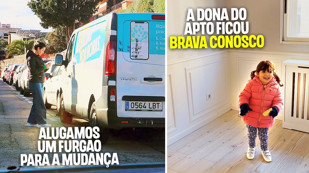 NOS MUDAMOS NA ESPANHA - Tivemos PROBLEMAS no ANTIGO APTO ☹️