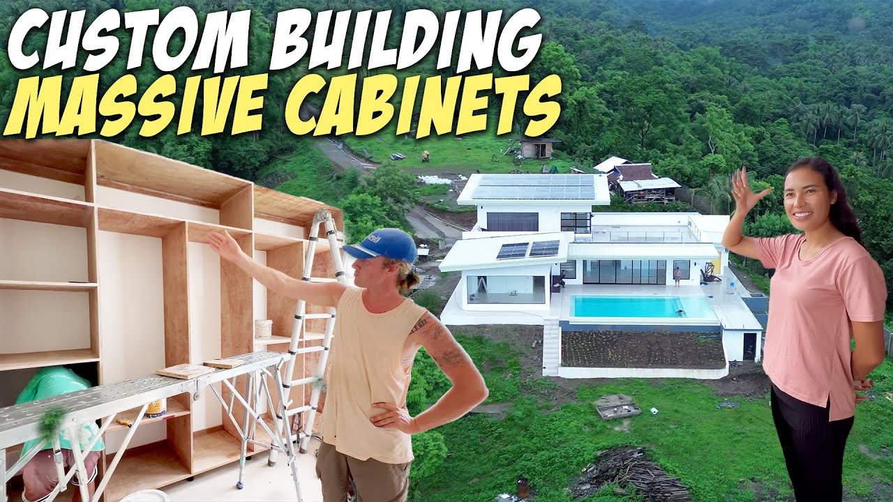 Customised Interiour Cabinetes Walk-In Closet & Hallway - Building Home in the Philippines