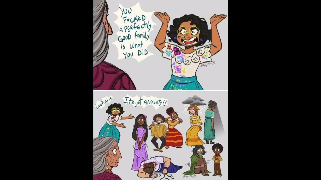 (You missed up a Perfectly good family)Encanto Comic dub
