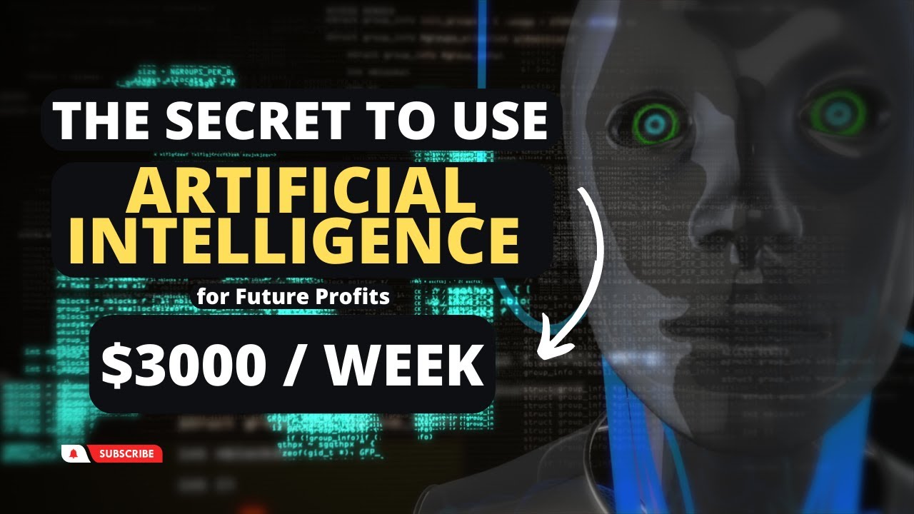 THE SECRET TO USING AI FOR FUTURE PROFITS: How AI Will Change the World and Automation Opportunities