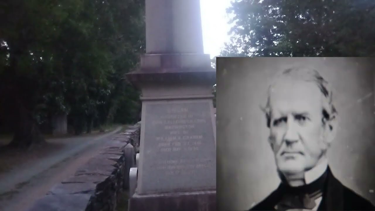 The man in this Grave was almost Vice President in 1852 - The Grave and story of William A. Graham