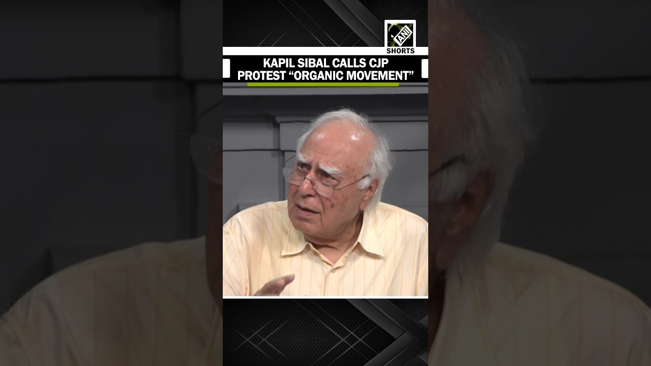 &ldquo;हम नहीं चाहते कुछ कार्रवाई की जाए&rdquo;: Senior Adv. Kapil Sibal calls CJP protest &ldquo;organic movement&rdquo;