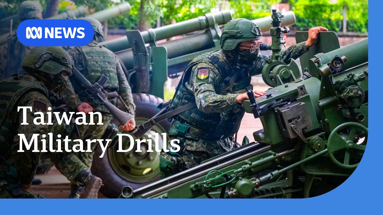 Taiwan expands military drills amid threats from China | ABC NEWS