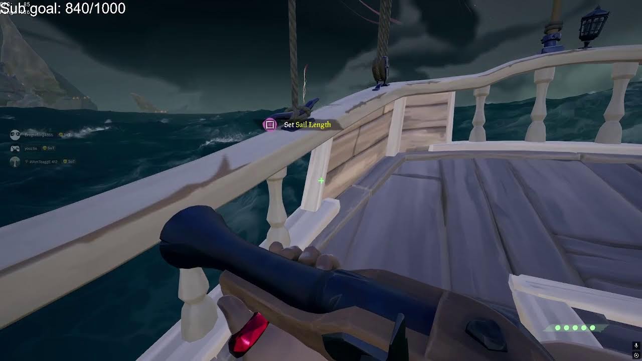 Making people quit in Sea of Thieves