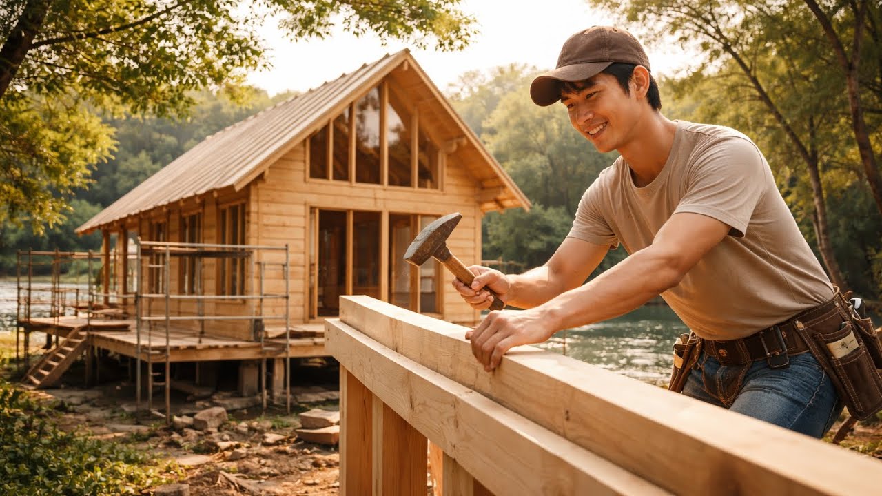 Taking care of the farm, doing interior design, and preparing for the construction of a new house.