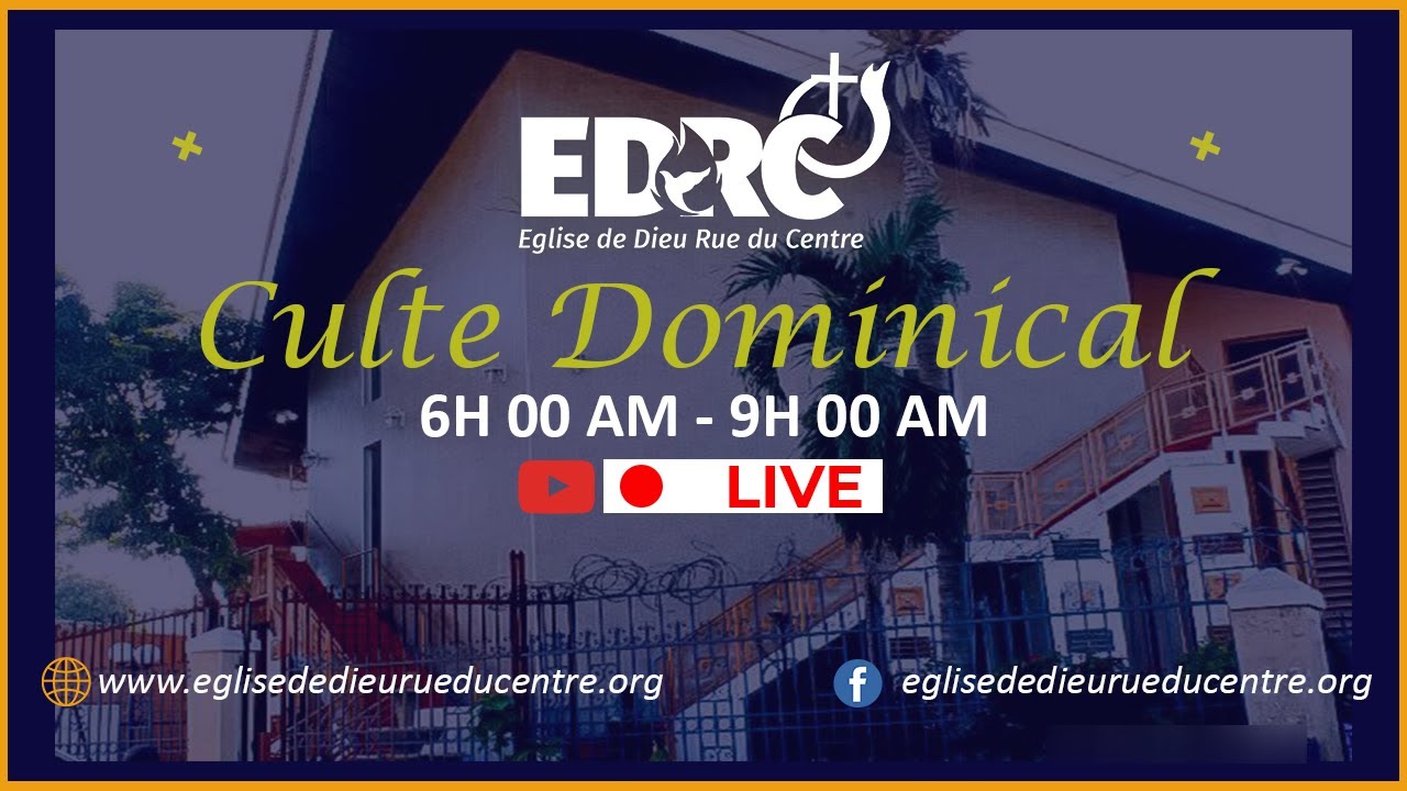 EDRC | CULTE DOMINICAL | 30 Novembre 2025