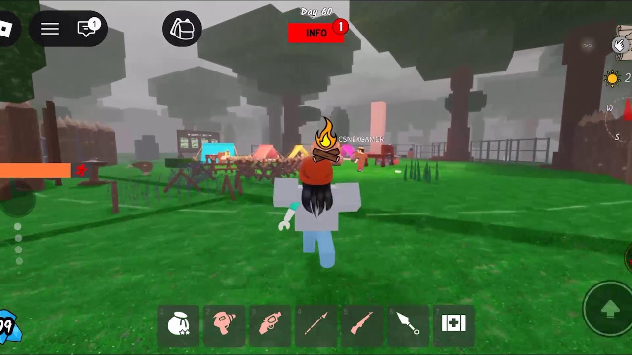PLAYING SOLO IN 99 NIGHTS IN ROBLOX 🔦. !!