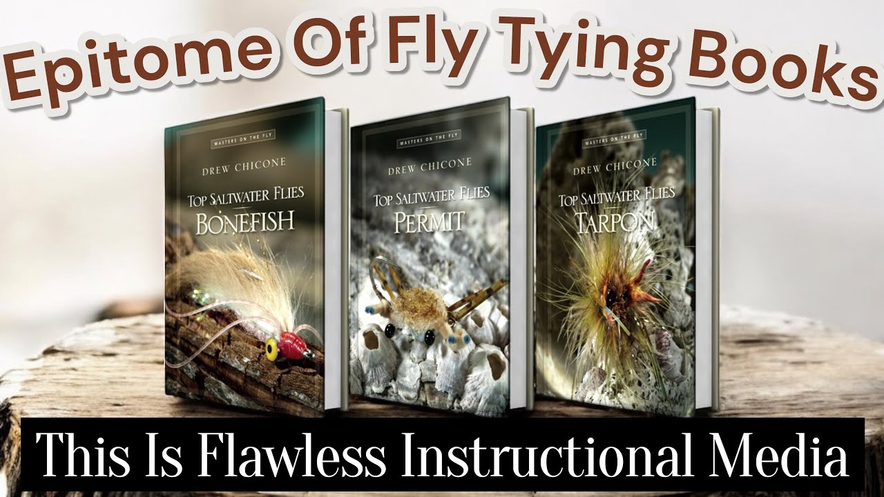 What Every Fly Tying Book Should Be. Drew Chicone set a new standard for the fly fishing industry.