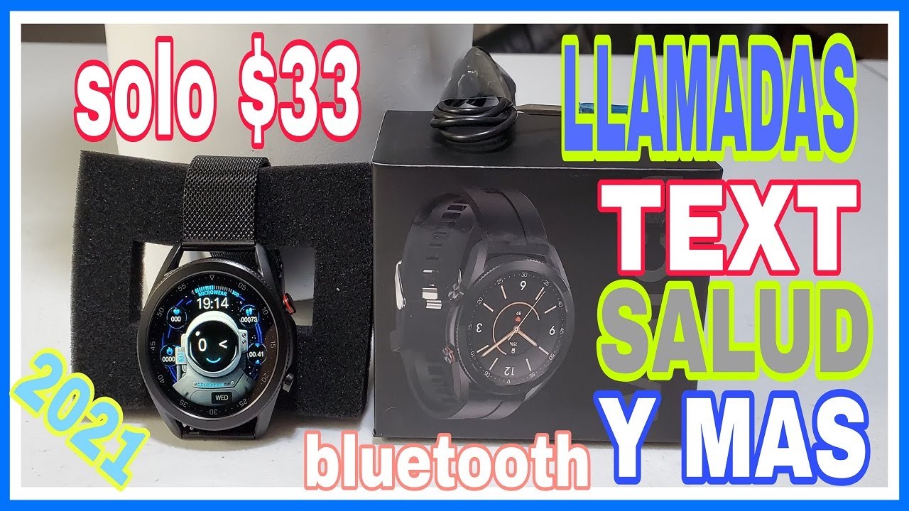BUENO BONITO Y BARATO SMARTWATCH 2021
