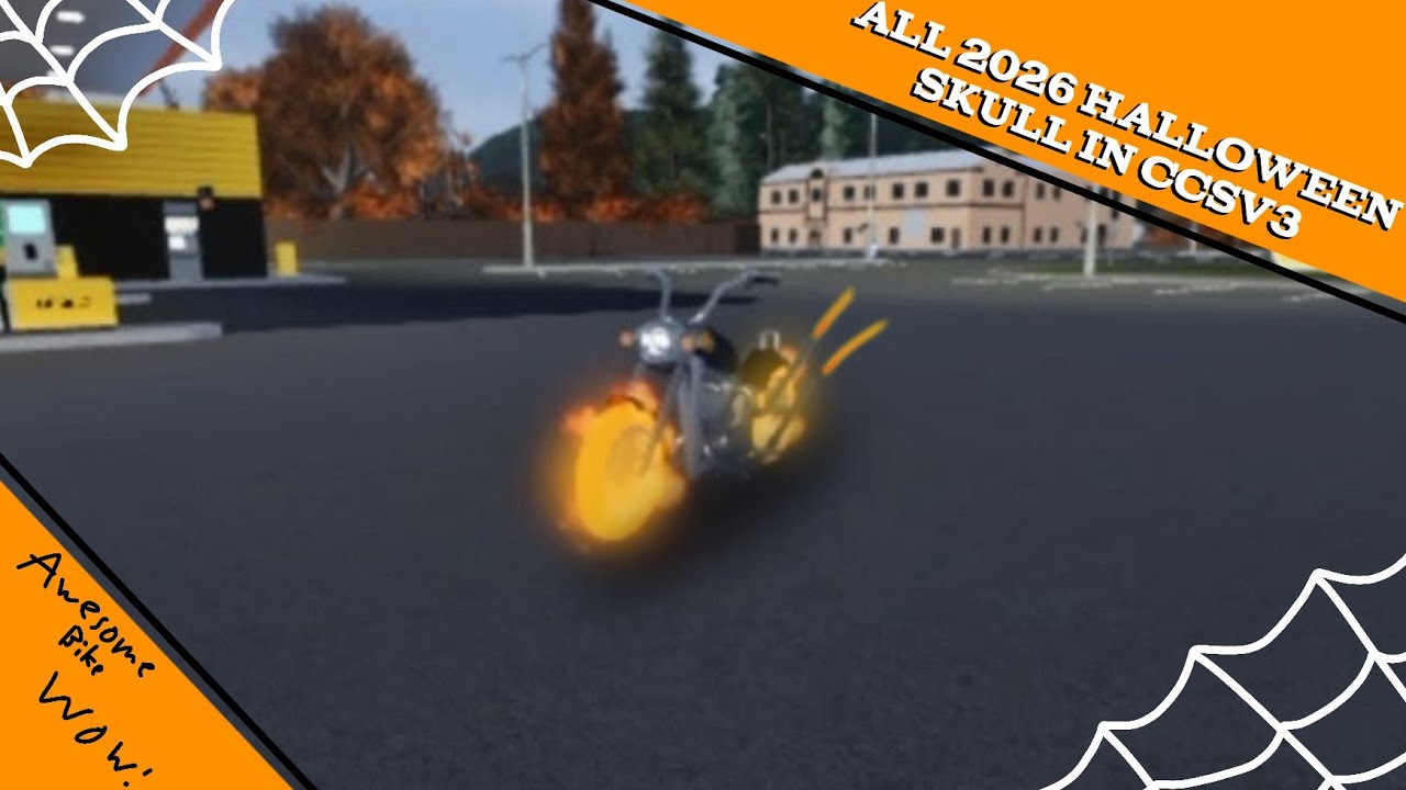All 2026 Halloween Skull in CCSV3 Roblox!!! (Car Crash Simulator V3) (6/6 Skulls)