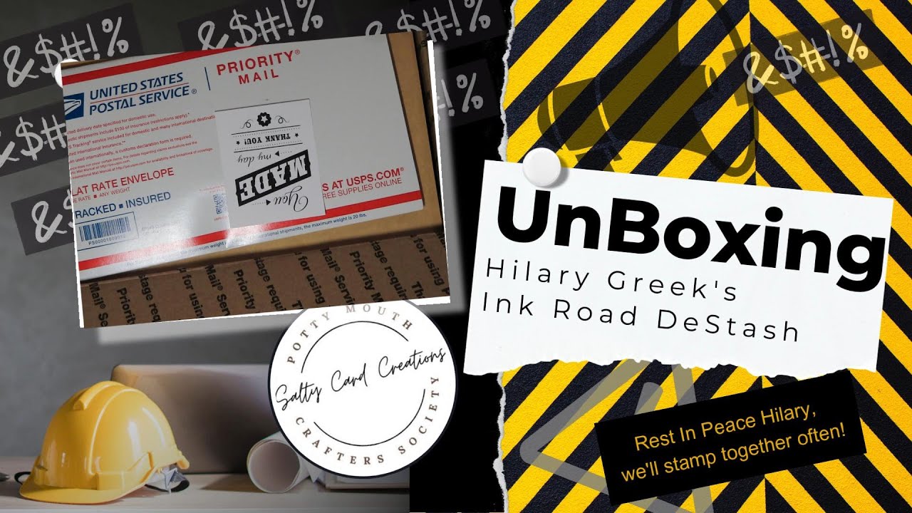 Unboxing Ink Road De-Stash Haul!