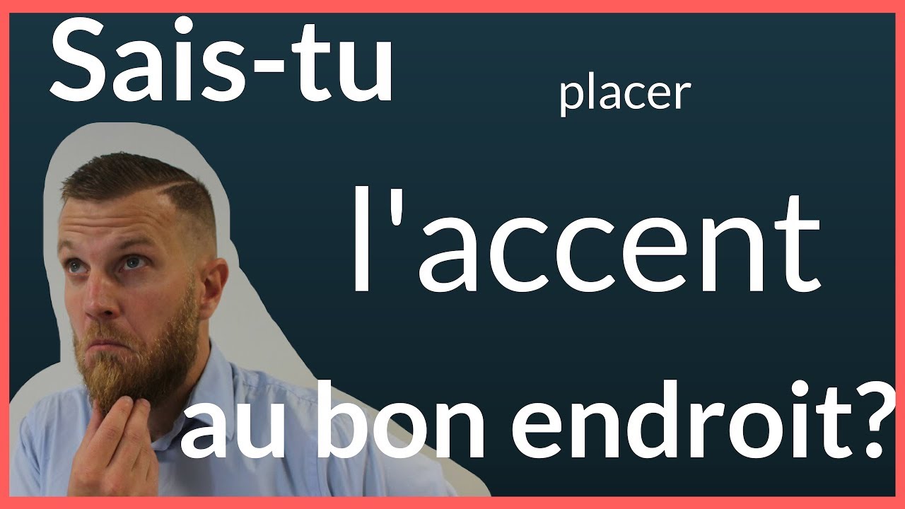Où est l'accent de ces mots en anglais?