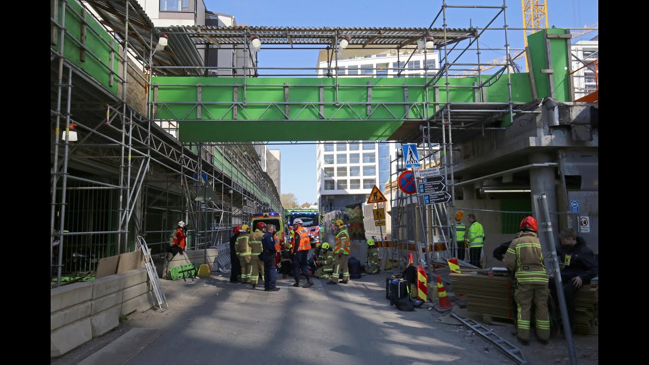 Väliaikaisen telinesillan sortuminen Espoon Tapiolassa 11.5.2023