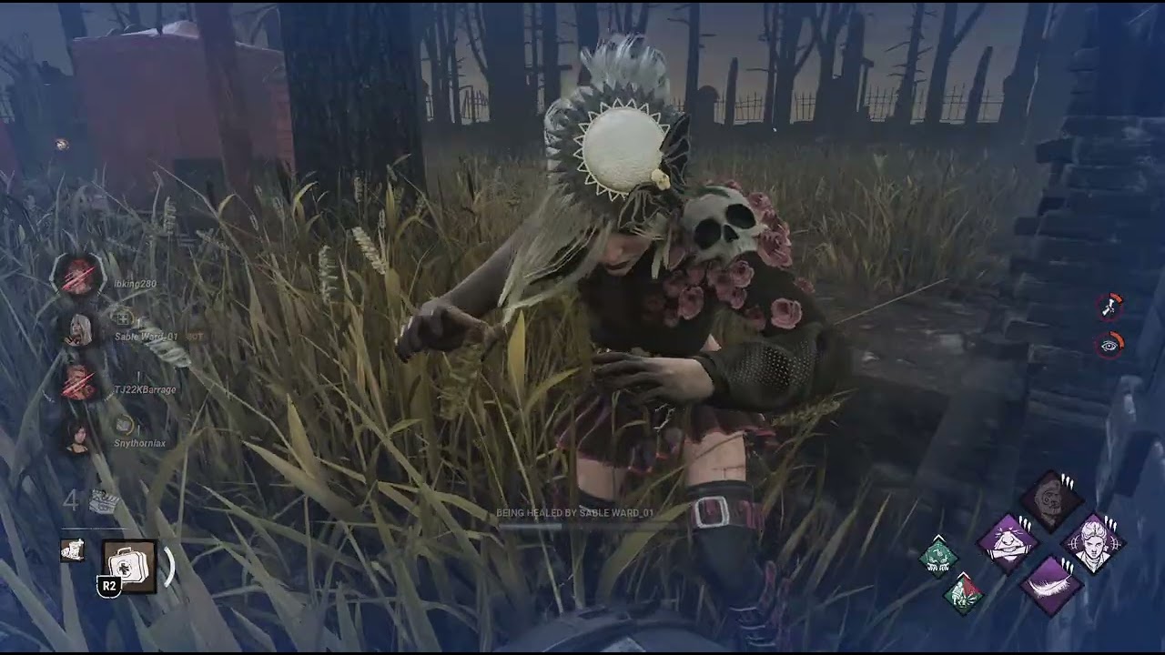 Dead by Daylight Feng vs Nurse
