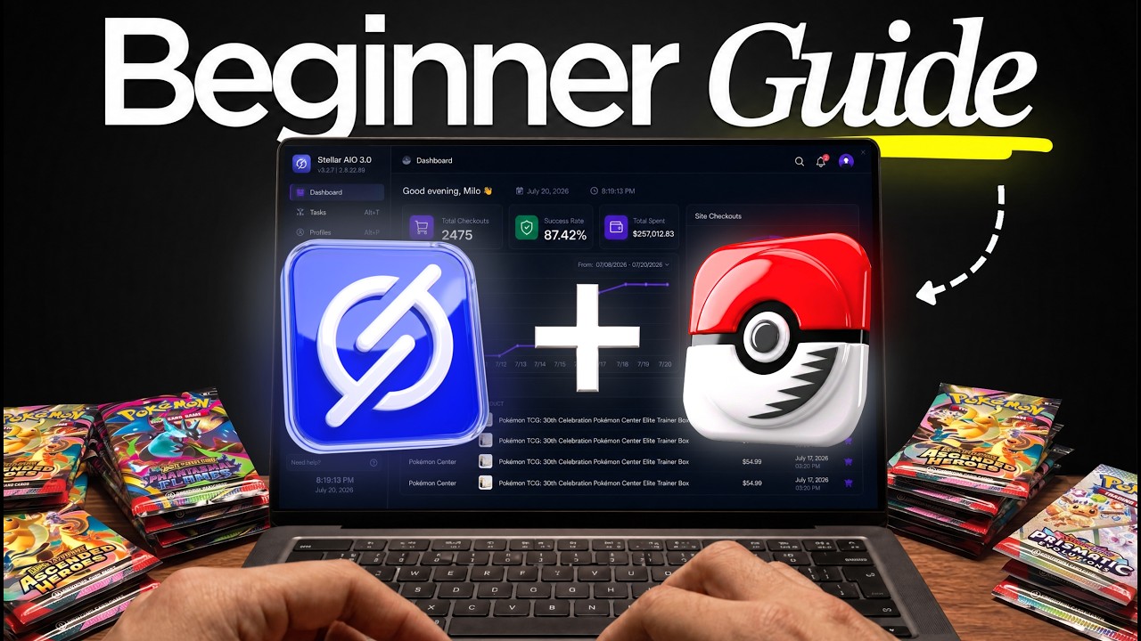 Give me 6 minutes... I'll Show You How to Bot Pokemon Cards (US, UK & CA)