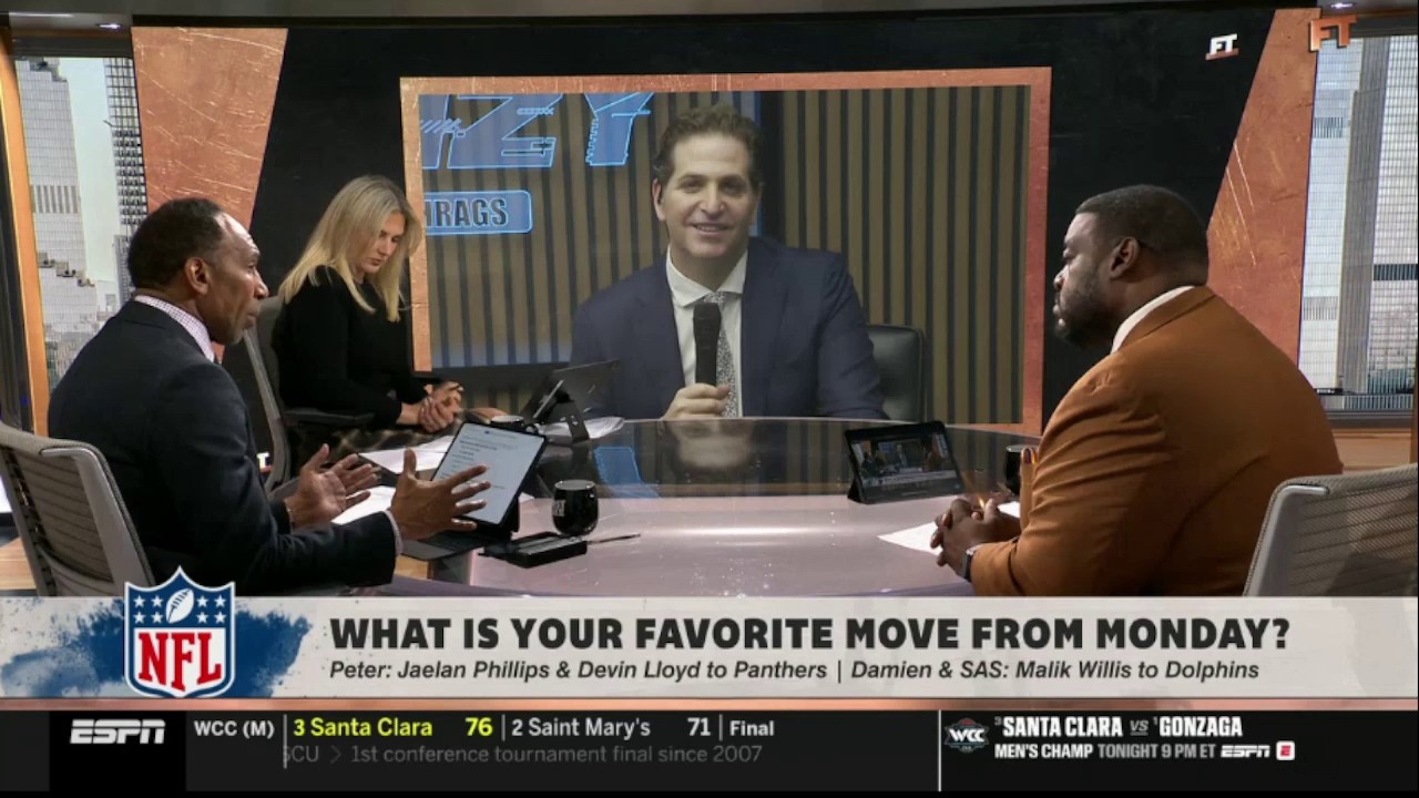 FIRST TAKE | Damien & Stephen A.’s favorite move: Malik Willis to the Dolphins